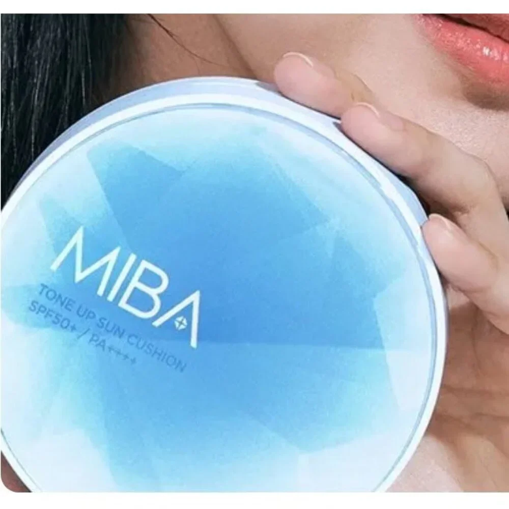 MIBA Sun Cushion & Sun Compact Ion Calcium Calamine Tone-up Sun Cushion